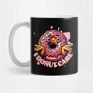 I donut Care Funny Donut Mug